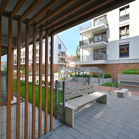 Beige 3City Apartment With Parking In Gdansk By Noclegi Renters Dış mekan fotoğraf