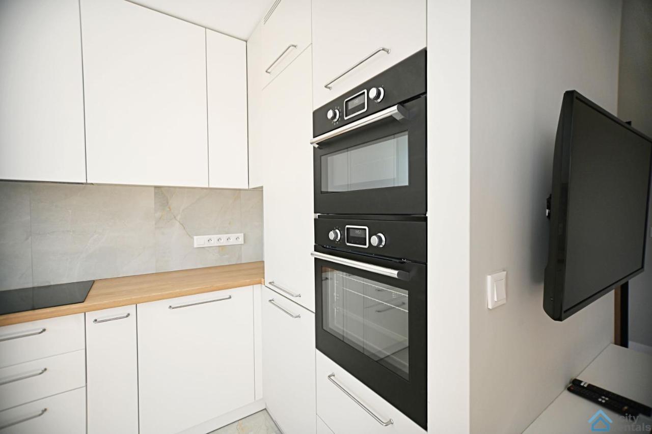 Beige 3City Apartment With Parking In Gdansk By Noclegi Renters Dış mekan fotoğraf
