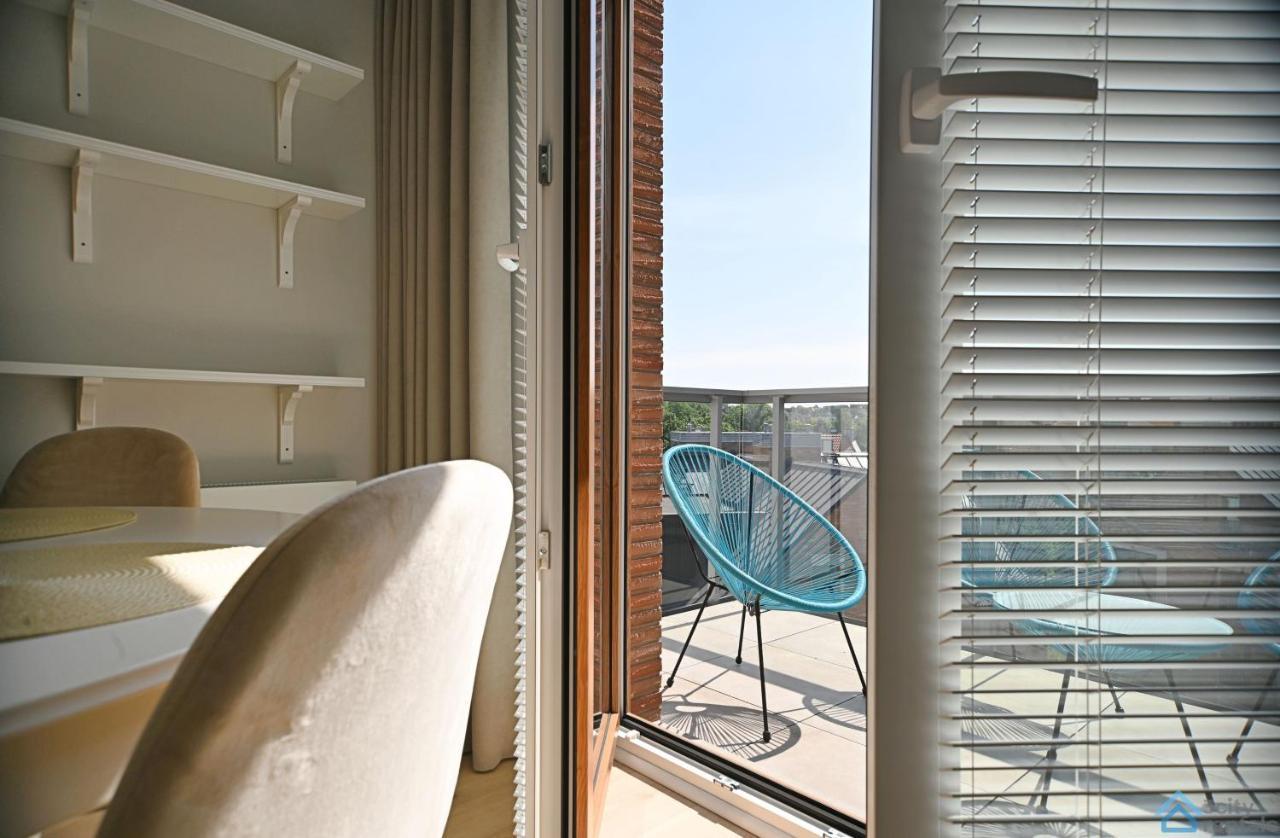 Beige 3City Apartment With Parking In Gdansk By Noclegi Renters Dış mekan fotoğraf