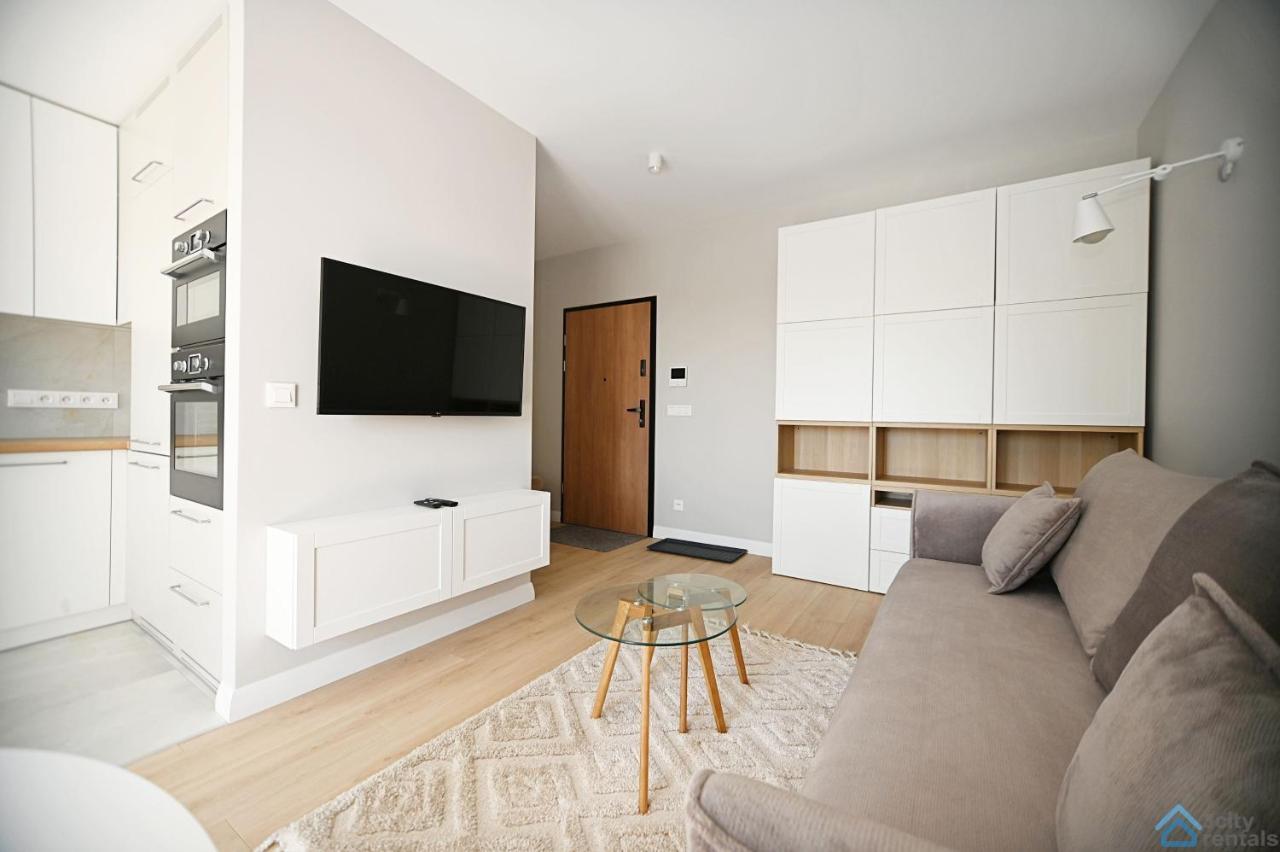Beige 3City Apartment With Parking In Gdansk By Noclegi Renters Dış mekan fotoğraf